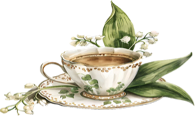 Picture of tea in cup and saucer